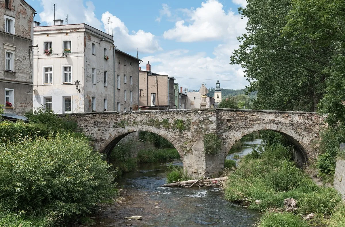 Lądek-Zdr&oacute;j Park Zdrojowy Most Świętego Jana
