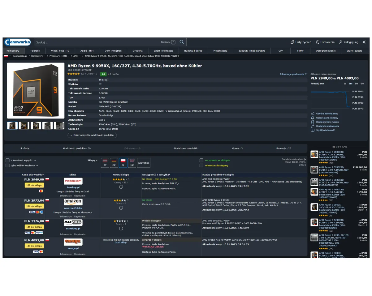 Porównywarki cen noclegów interfejs