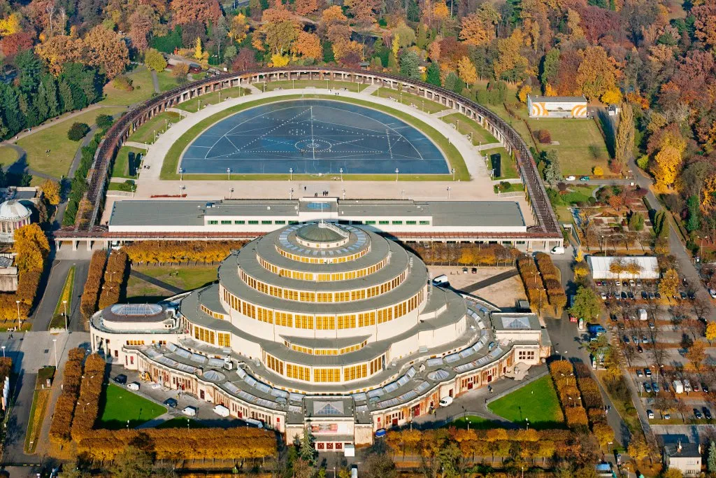 Wrocław Rynek Ostr&oacute;w Tumski Hala Stulecia