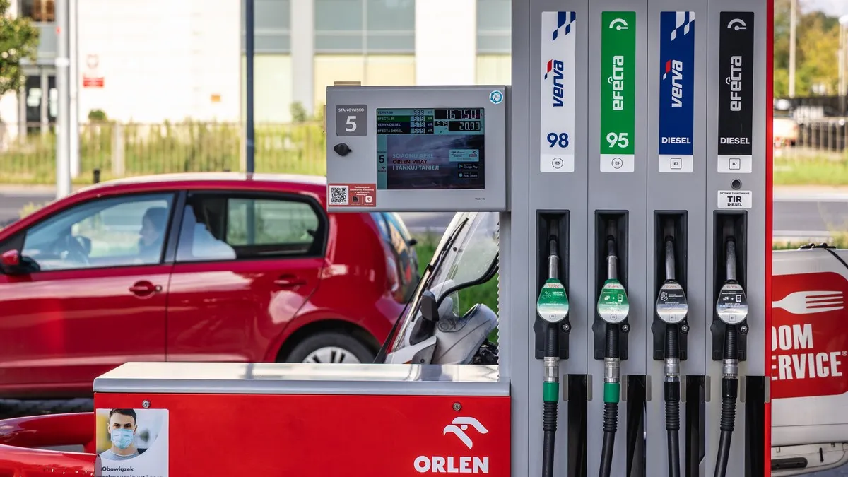 dystrybutor paliwa Orlen Verva ON