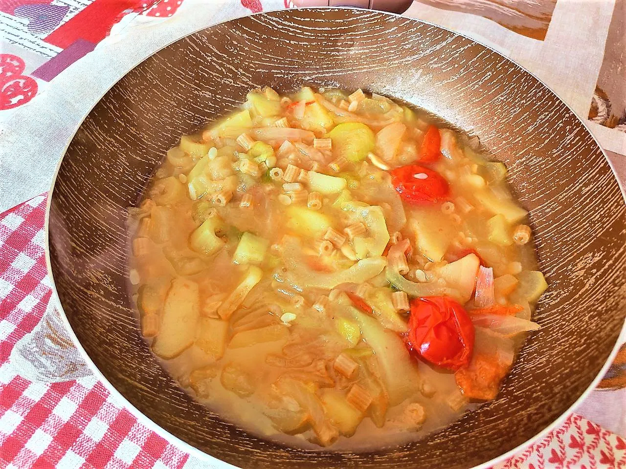 minestra di zucchine e patate