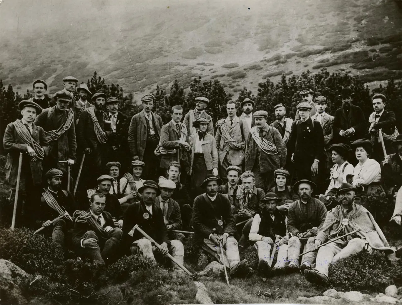 Towarzystwo Tatrzańskie dawne zdjęcie