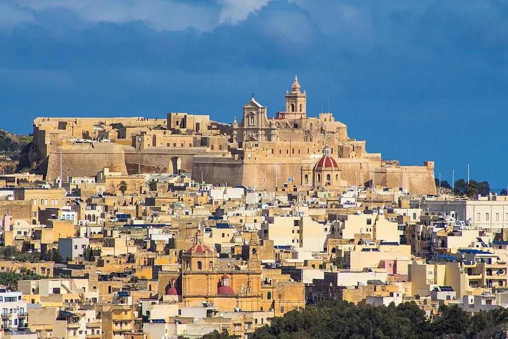 Cytadela Victoria Gozo panorama