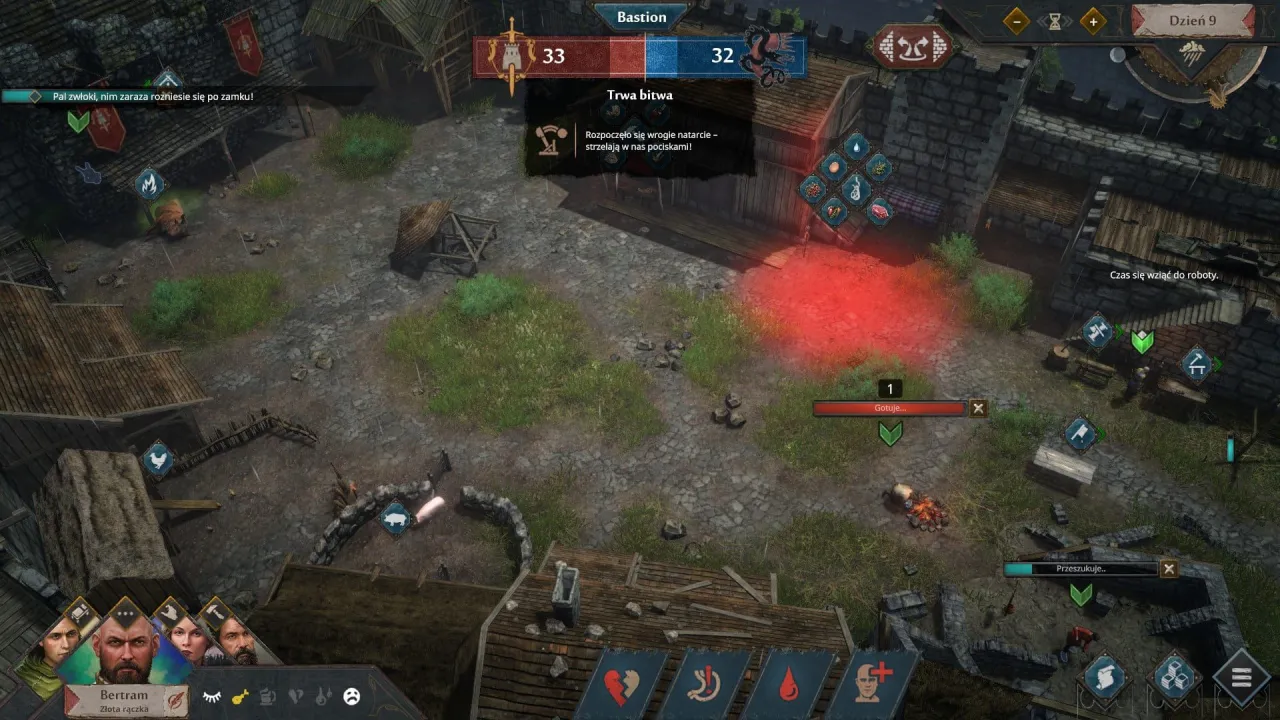 Gloria Victis screenshot oblężenie zamku