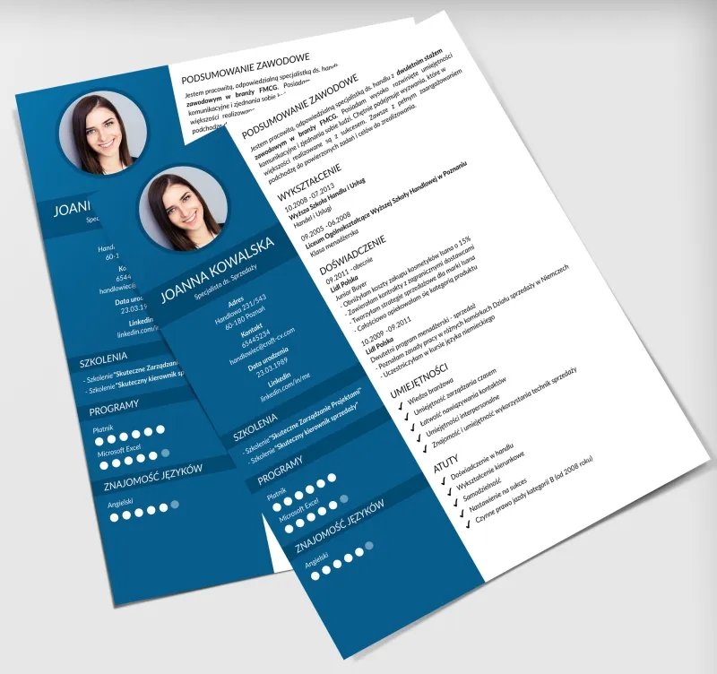 Pracuj.pl zakładka dokumenty z listą CV