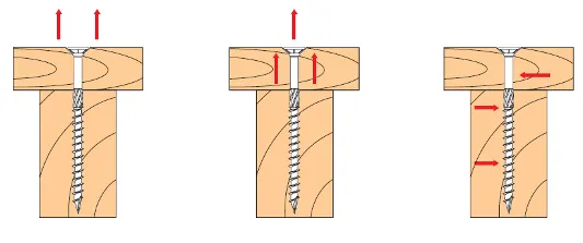rodzaje wkręt&oacute;w ciesielskich przekr&oacute;j