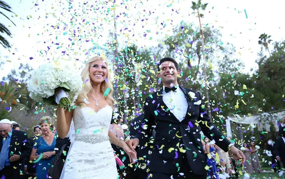 eleganccy goście na weselu polska