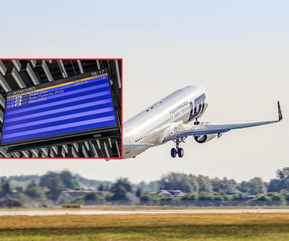 Lotnisko Tirana samolot