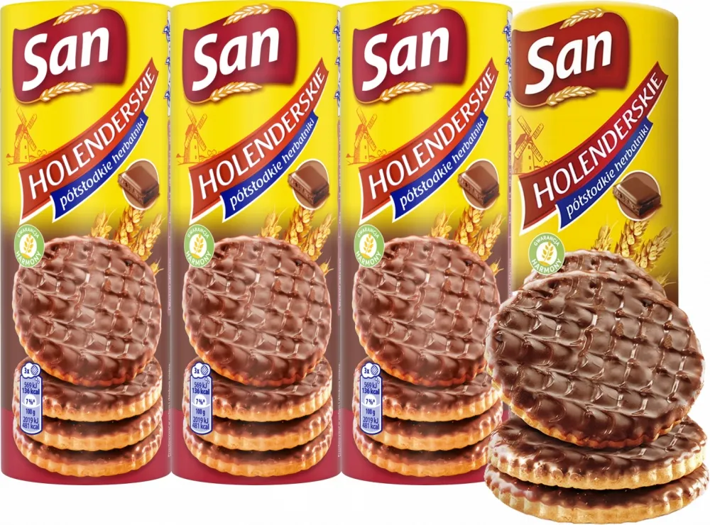 różne rodzaje ciastek holenderskich