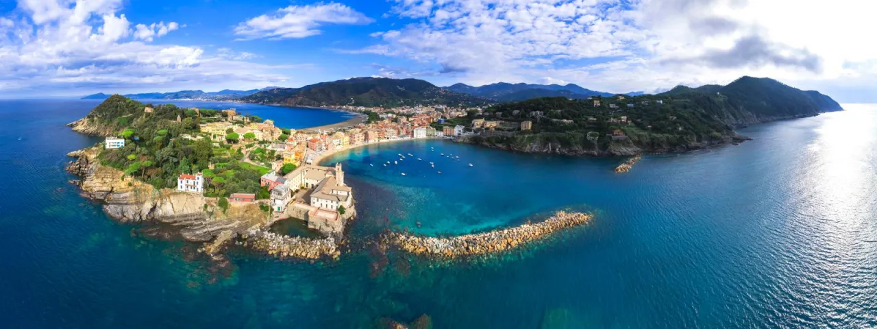 Malerische Buchten Riviera di Levante Italien