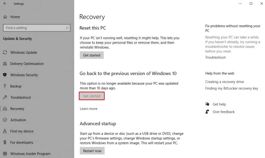 Windows 10 odinstaluj aktualizacje ustawienia krok po kroku