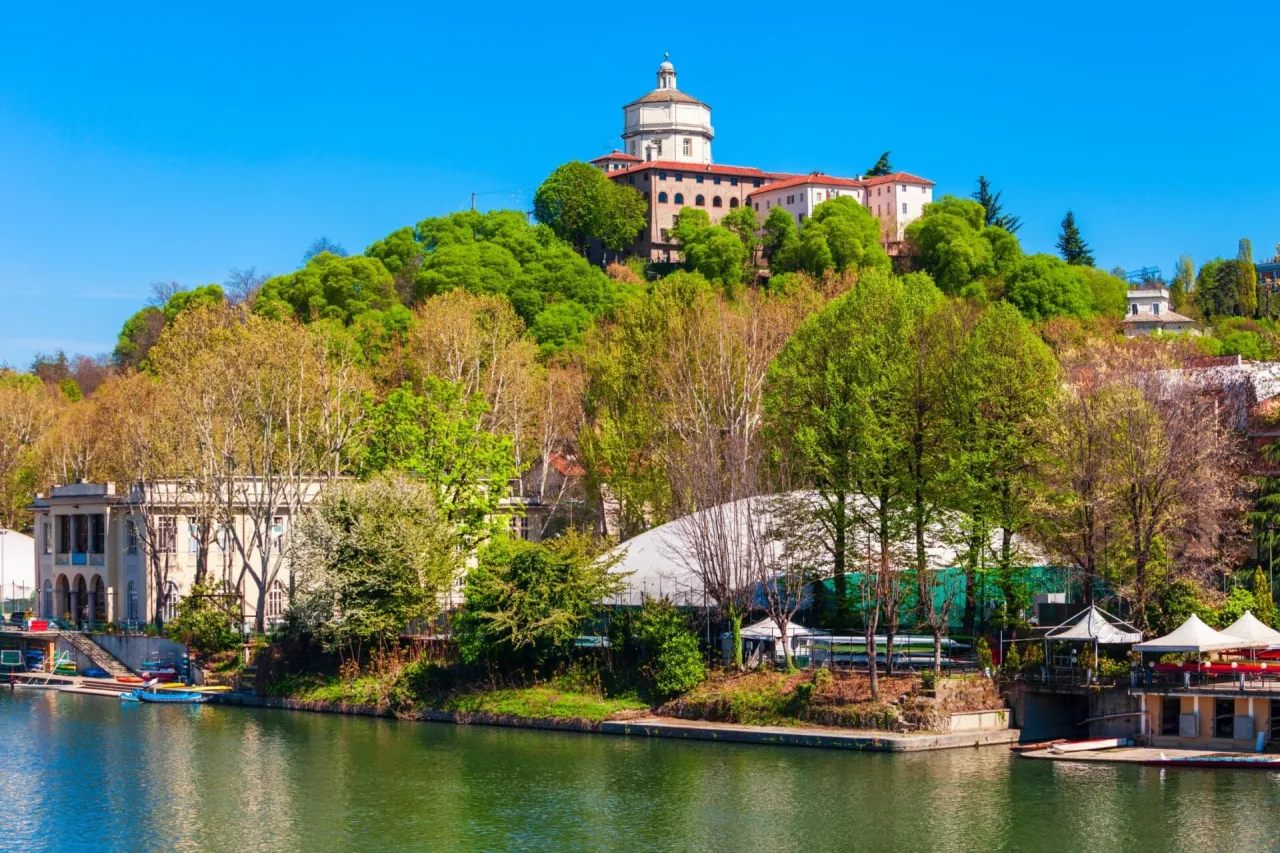 Monte dei Cappuccini panorama Turynu