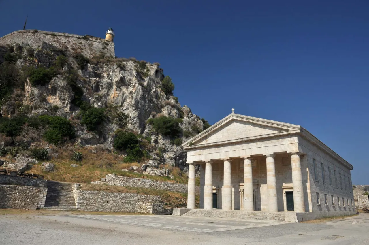 Architektura Korfu Stare Miasto UNESCO