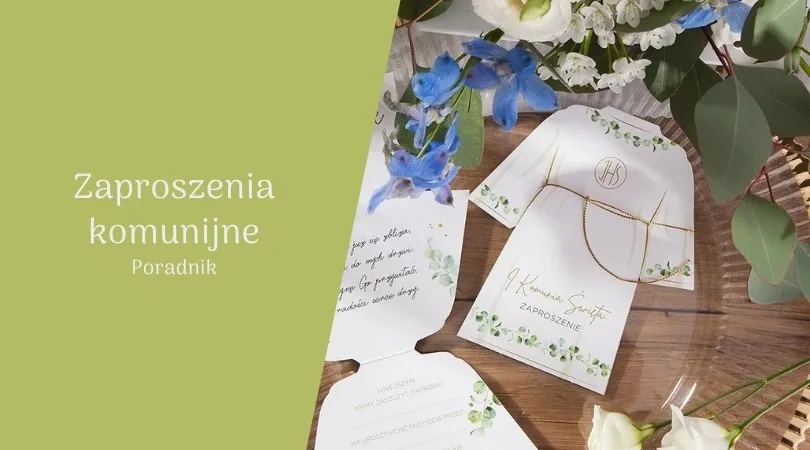 Zdjęcie Jak wypisać zaproszenie na komunię - wzory i najważniejsze informacje