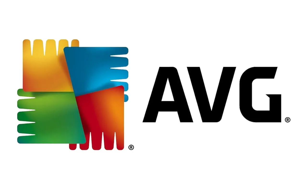 AVG Protection logo i interfejs aplikacji mobilnej
