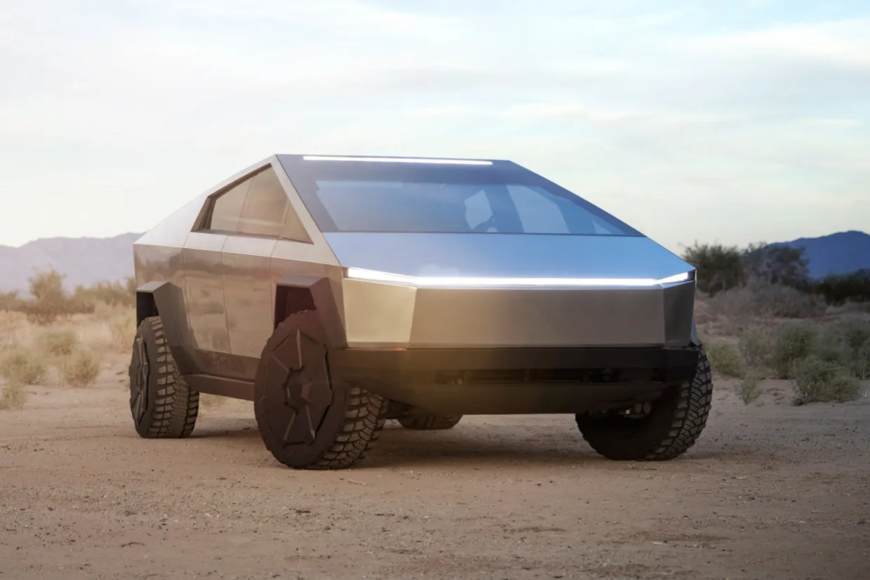 Tesla Cybertruck radical design