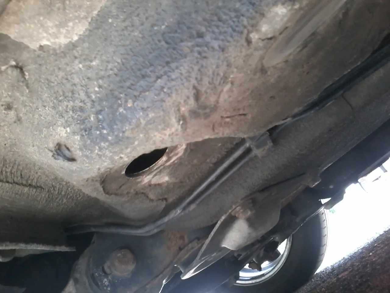 Passat B5 czyszczenie odpływów podszybia