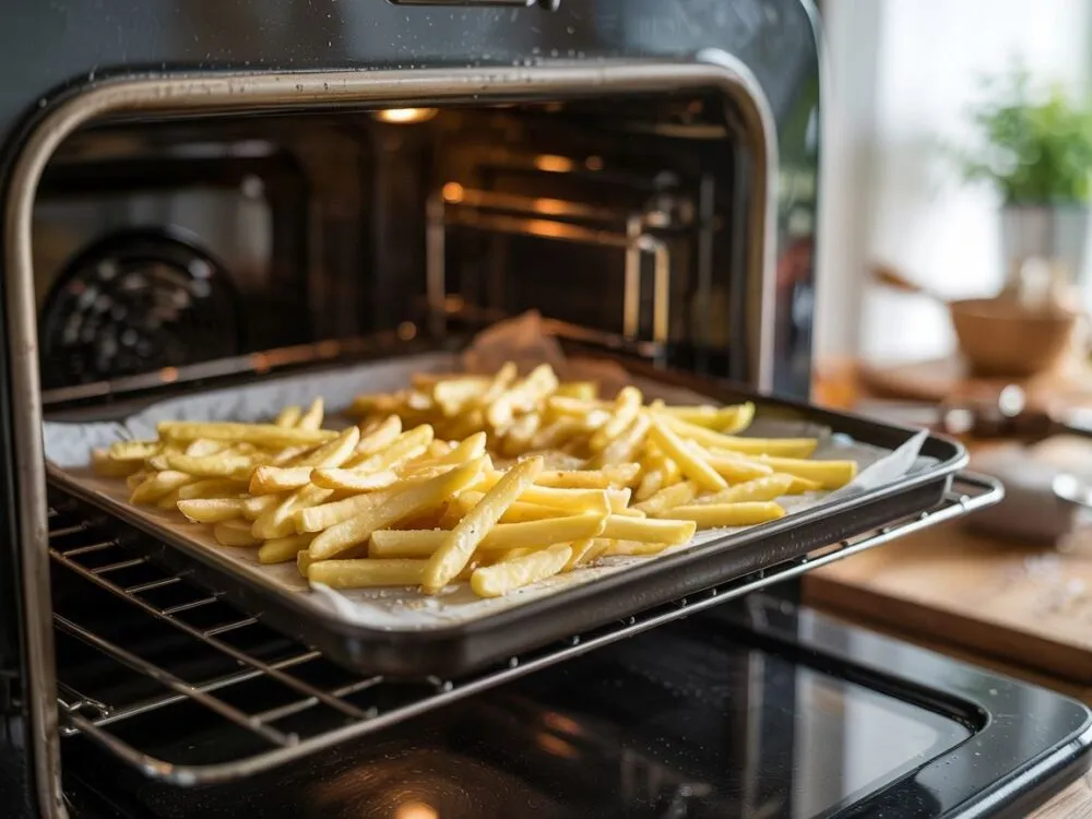 pieczenie frytek w piekarniku termoobieg