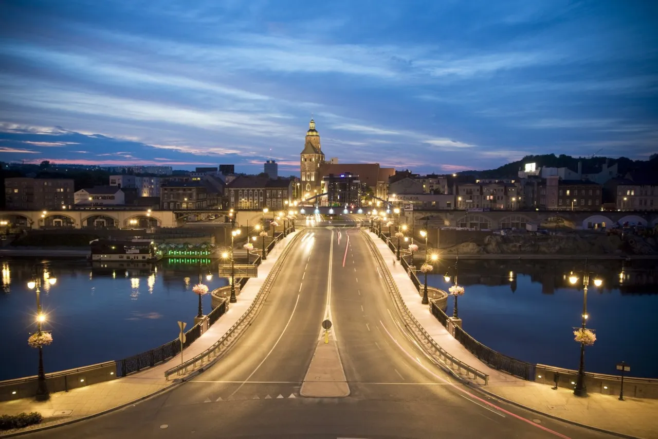 Gorzów Wielkopolski panorama miasta