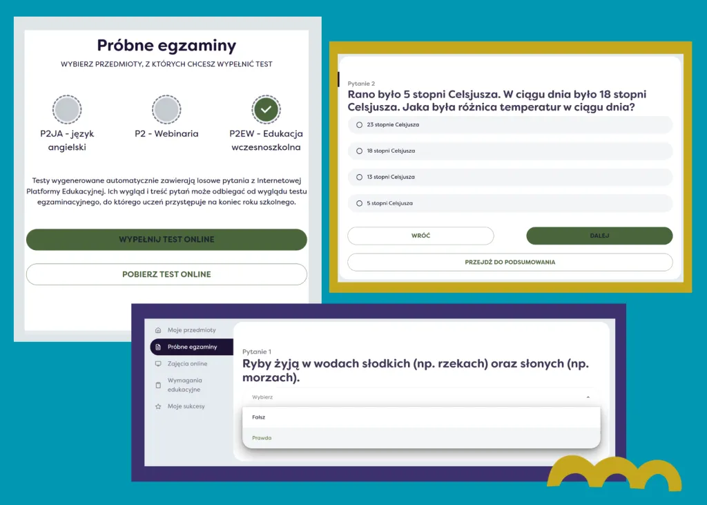 Uczeń zdaje egzamin klasyfikacyjny online