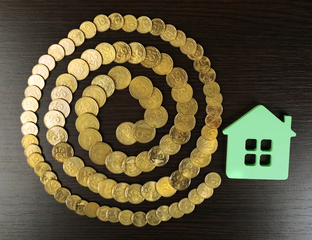 spirala zadłużenia grafika