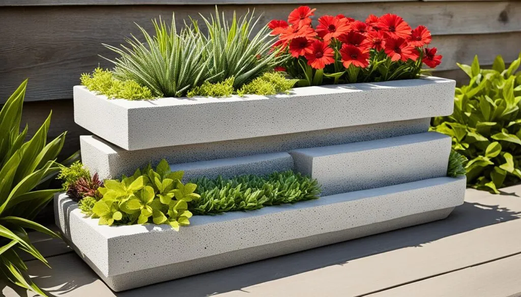 Narzędzia i materiały do donicy ze styropianu