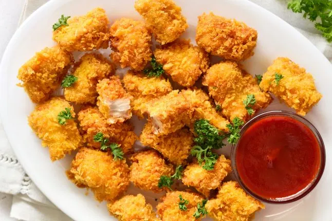 zdrowe domowe nuggetsy dla dzieci