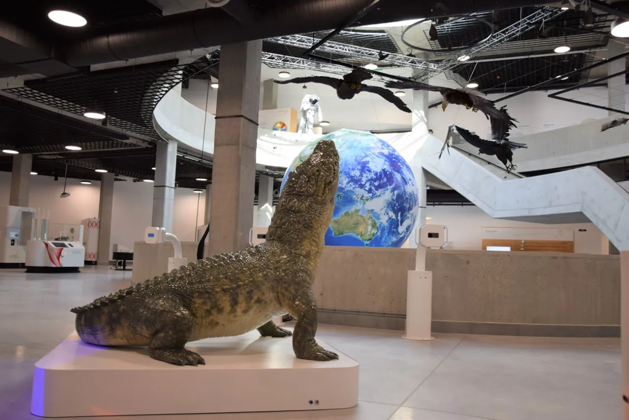 Centrum Nauki Łukasiewicz interaktywne wystawy