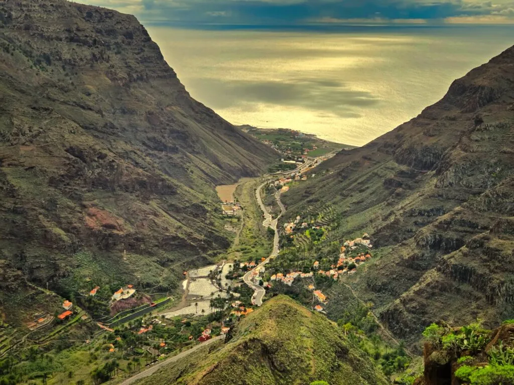 Krajobraz las&oacute;w wawrzynowych La Gomera