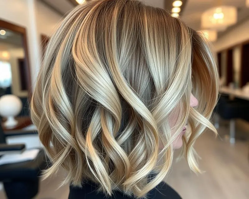 R&oacute;żne rodzaje fal na kr&oacute;tkich włosach prostownicą