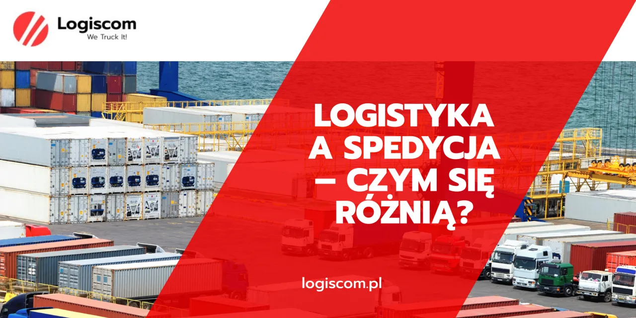 spedycja logistyka transport różnice infografika