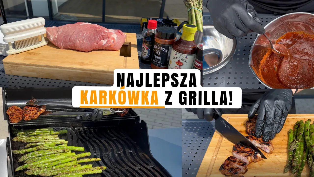 grillowanie karkówki metoda dwustrefowa