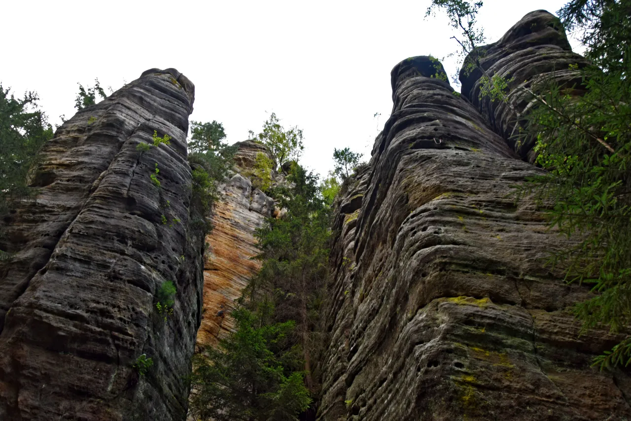 Adr&scaron;pach Teplickie Skały panorama