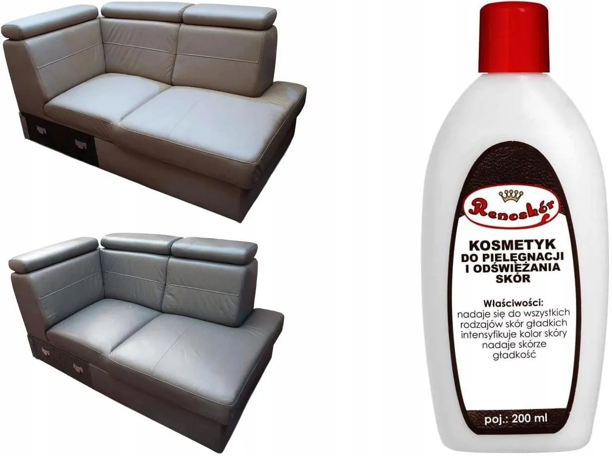 produkty do pielęgnacji sk&oacute;ry kanapy, balsam do sk&oacute;ry