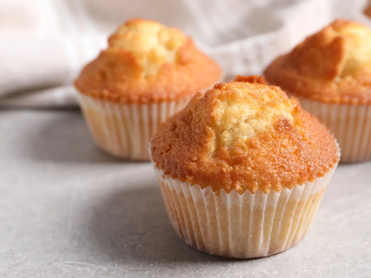 Idealnie upieczone babeczki