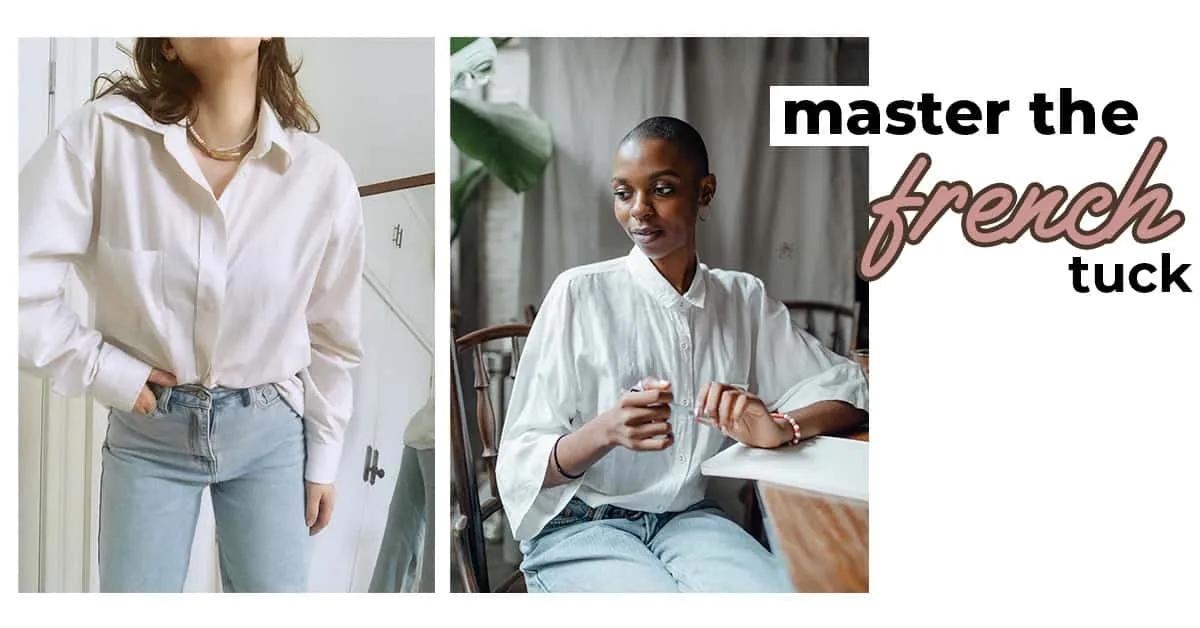 r&oacute;żne techniki wpuszczania koszuli full tuck french tuck military tuck