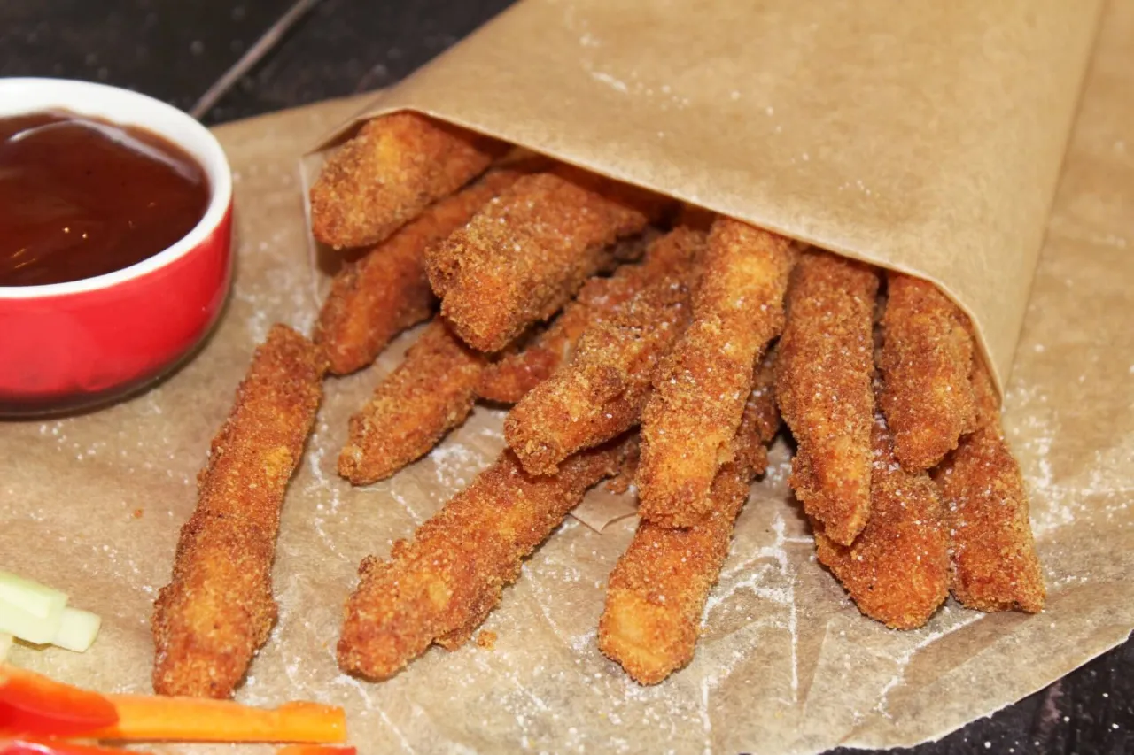 składniki na panierkę do frytek