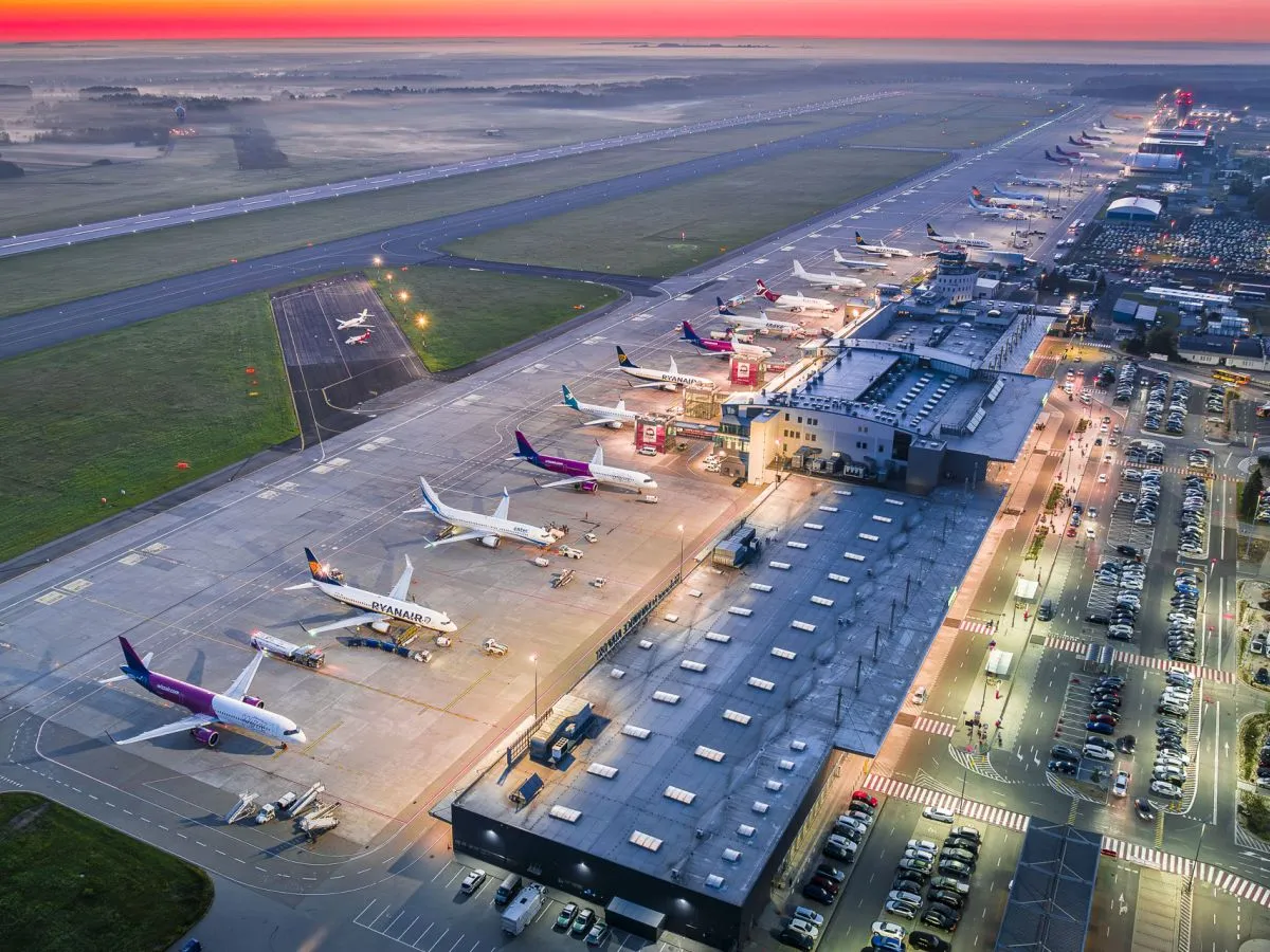 Lotnisko Katowice Pyrzowice terminal pasażerski
