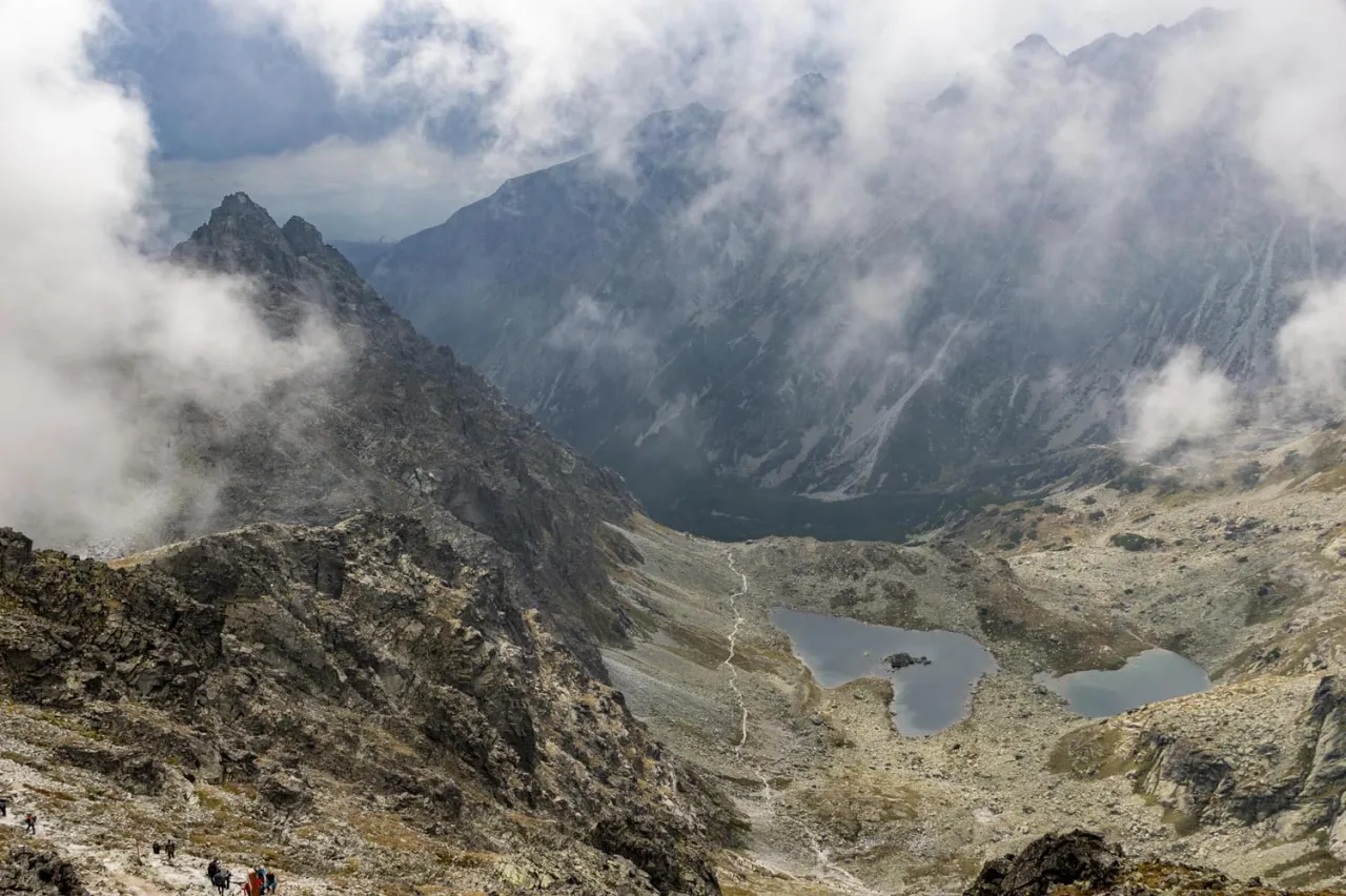 Rysy widok szlak polska strona