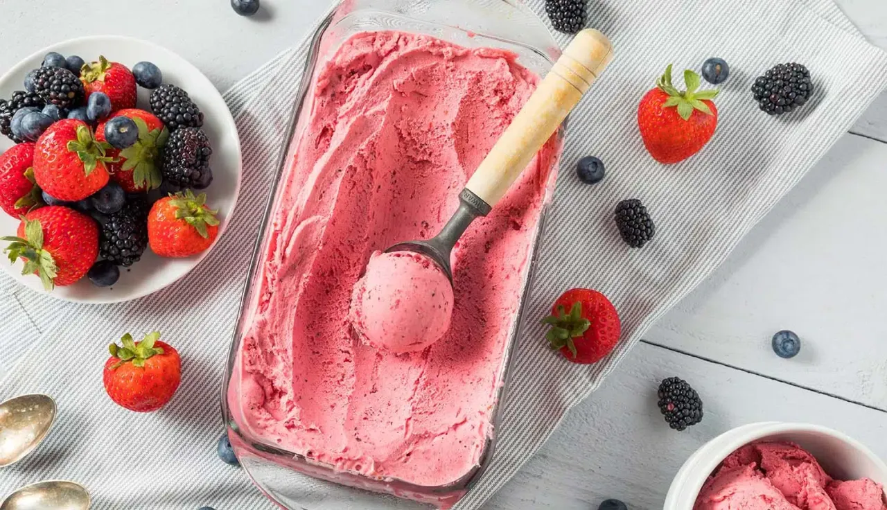 Zdrowe lody domowe różne smaki