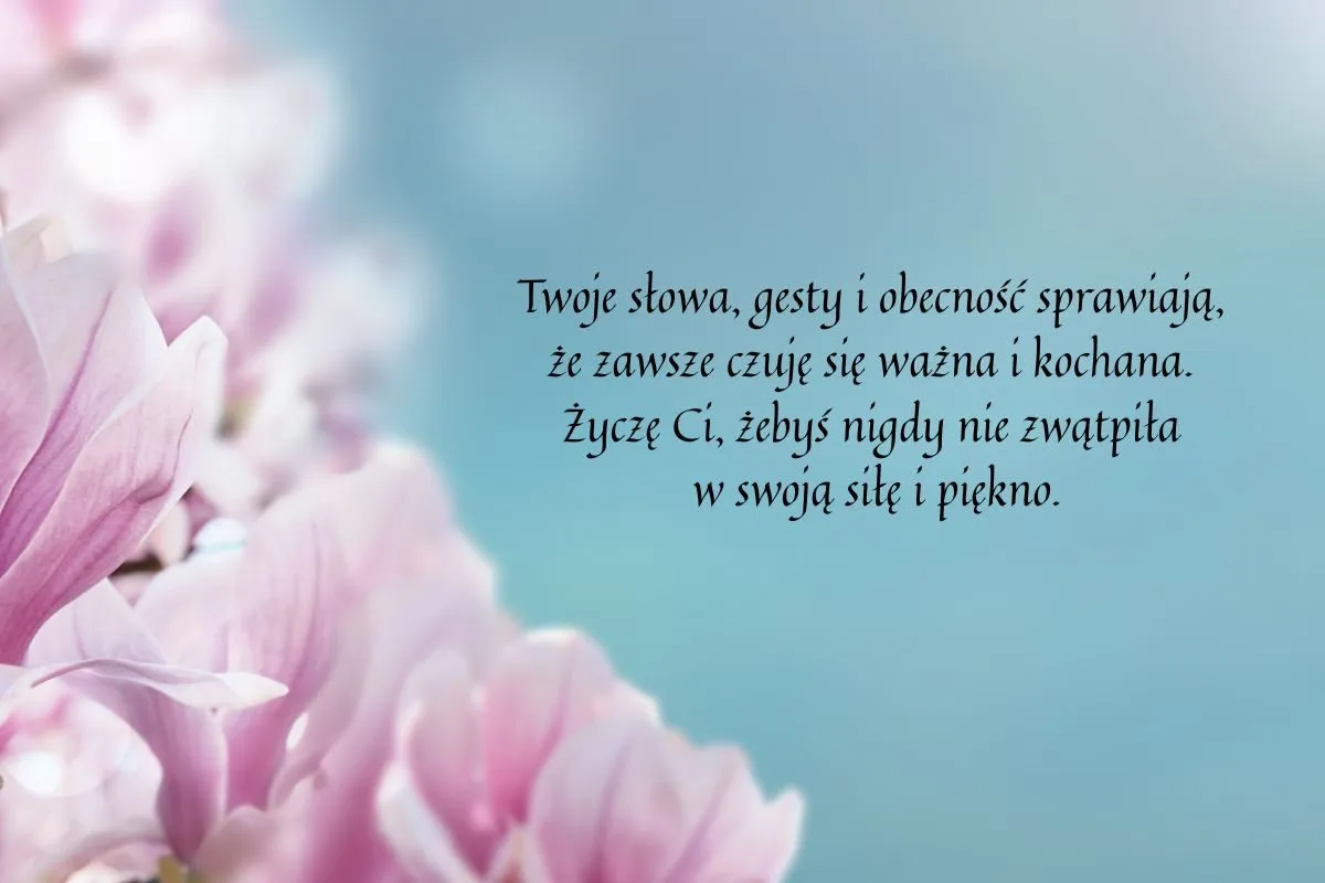 Życzenia na Dzień Matki od dorosłych dzieci