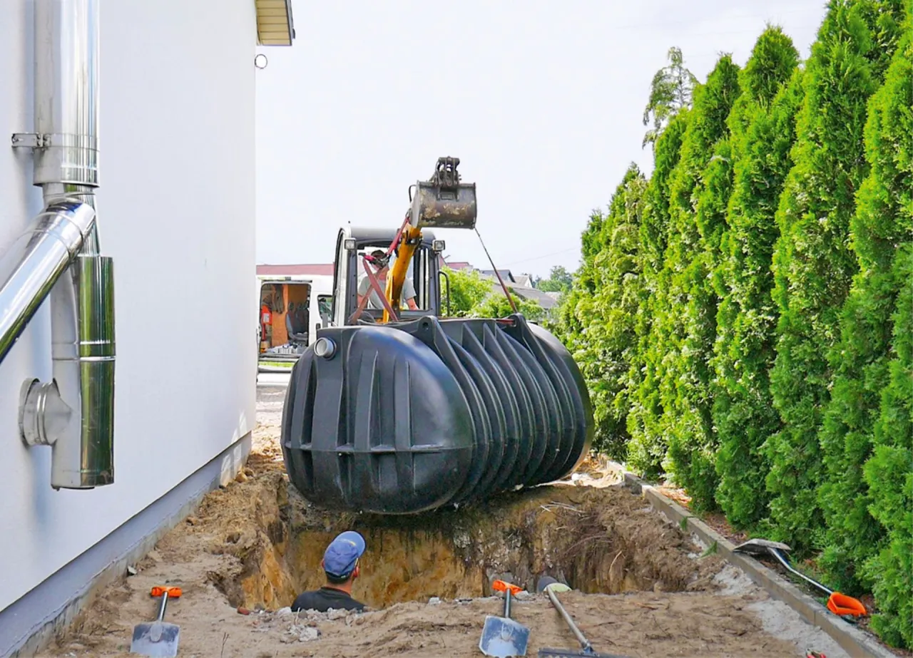 formalności budowlane zbiornik na deszczówkę