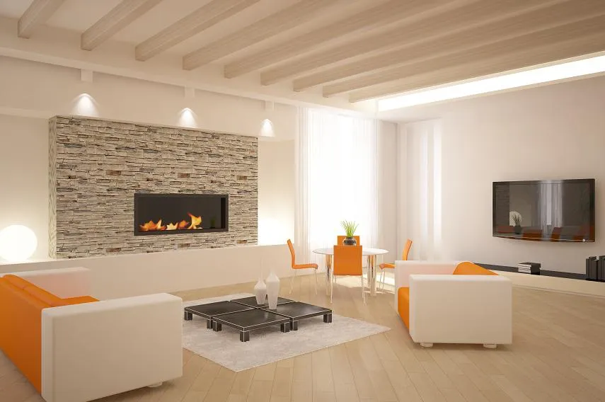 optyczne powiększanie salonu kolorem