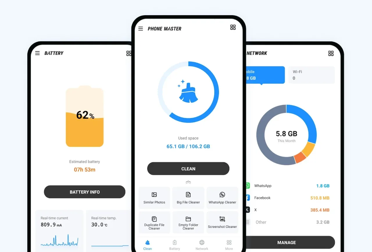 android wbudowane zarządzanie aplikacjami vs cleanery