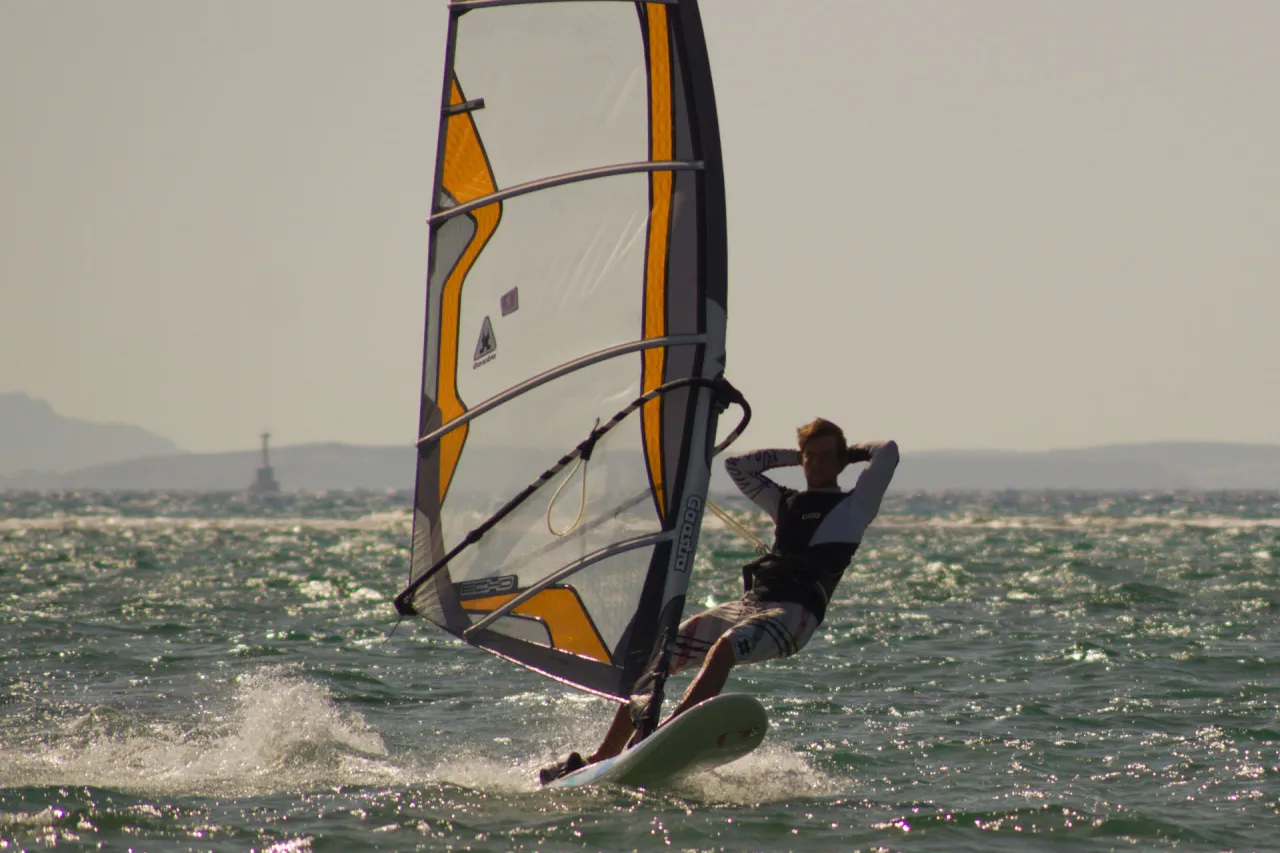 Windsurfing warunki do nauki ślizgu
