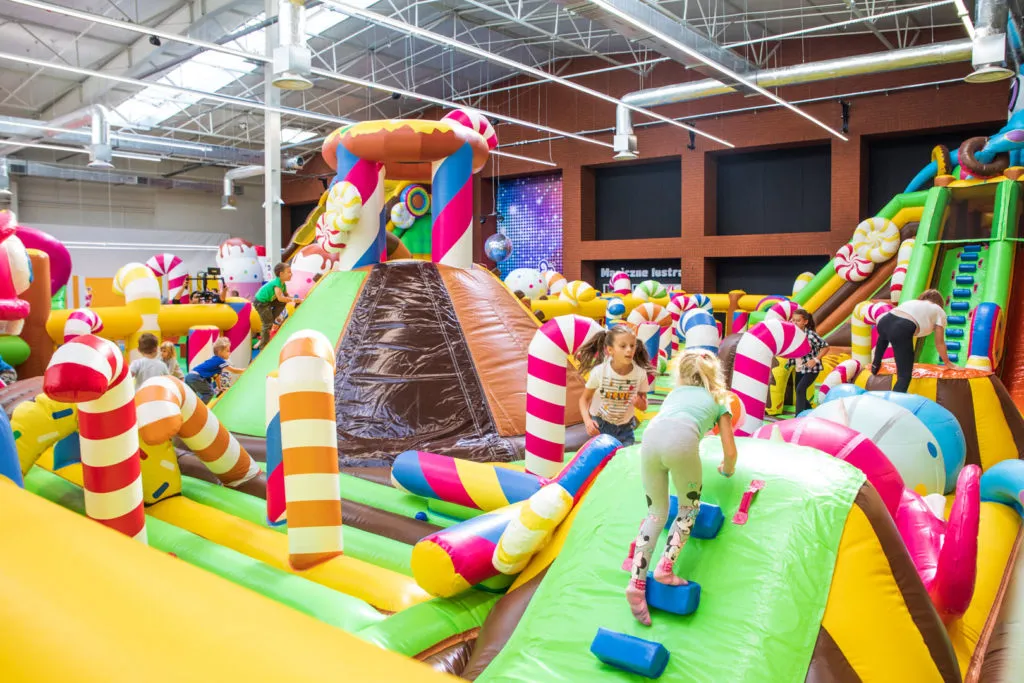 Candy Park Rzgów dmuchańce dzieci