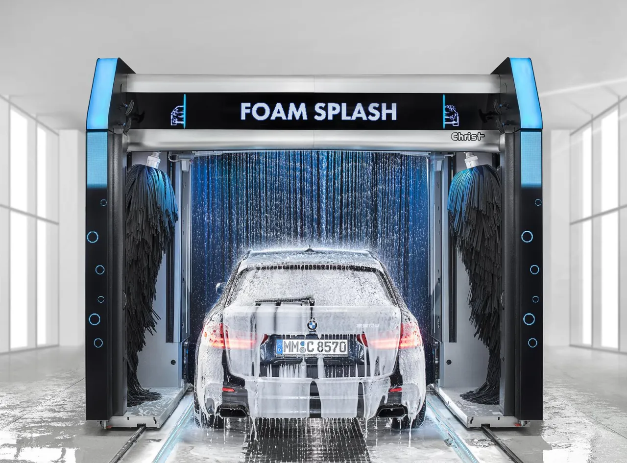 Nowoczesna myjnia bezdotykowa w Polsce