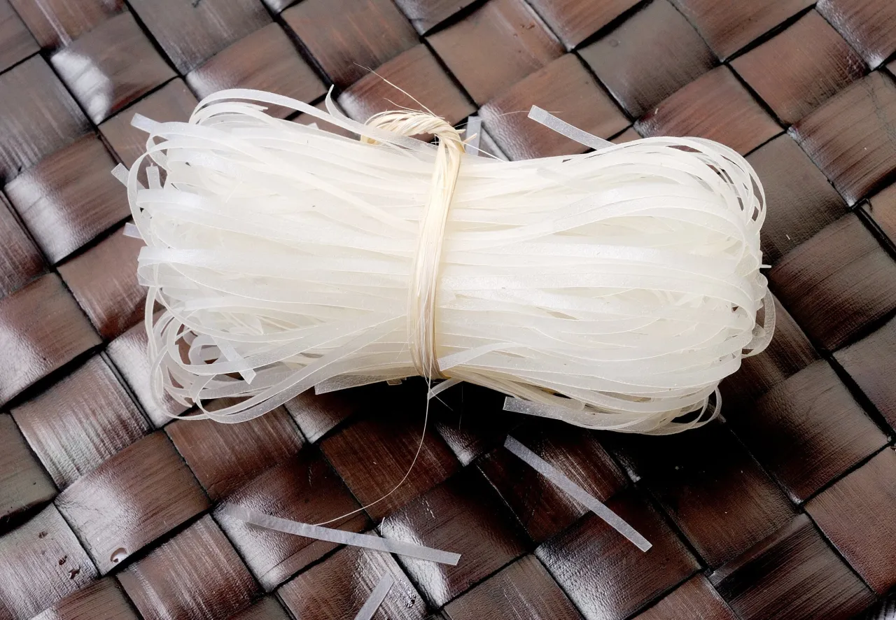 makaron ryżowy skrobia przegotowanie