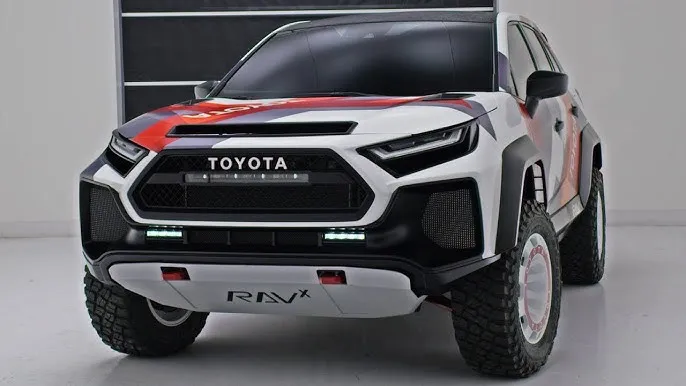 Toyota RAV4 2026 prototyp zamaskowany