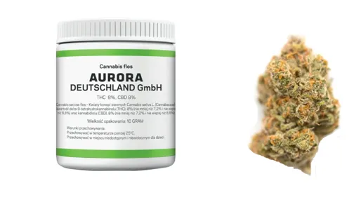 Medyczna marihuana w aptece opakowanie